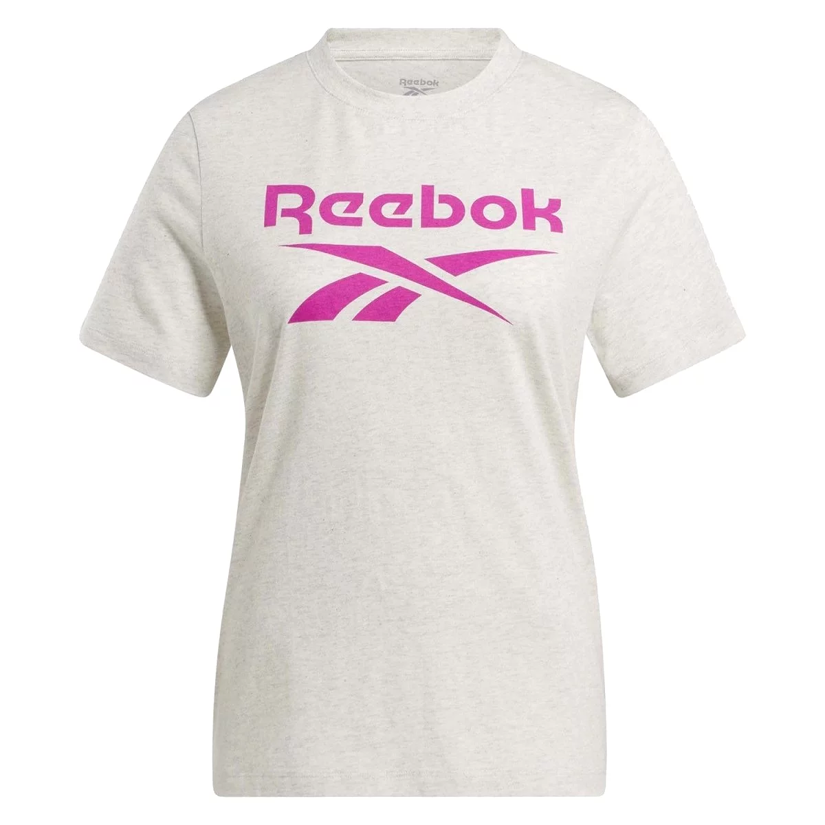 REEBOK WOMEN'S LOGO PINK TEE