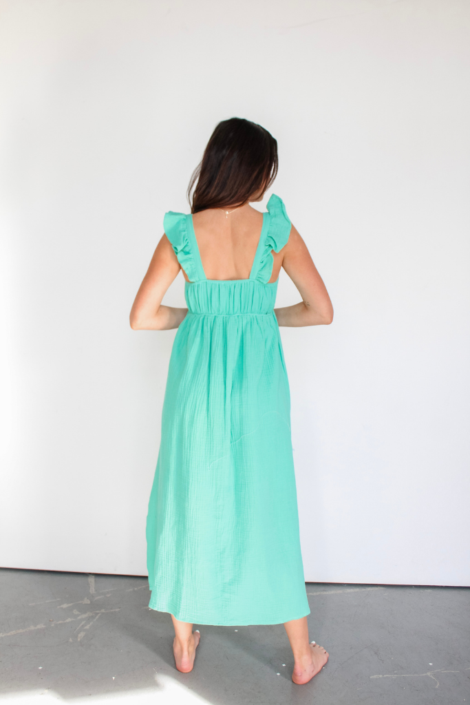 Salt Water Happy Midi Dress