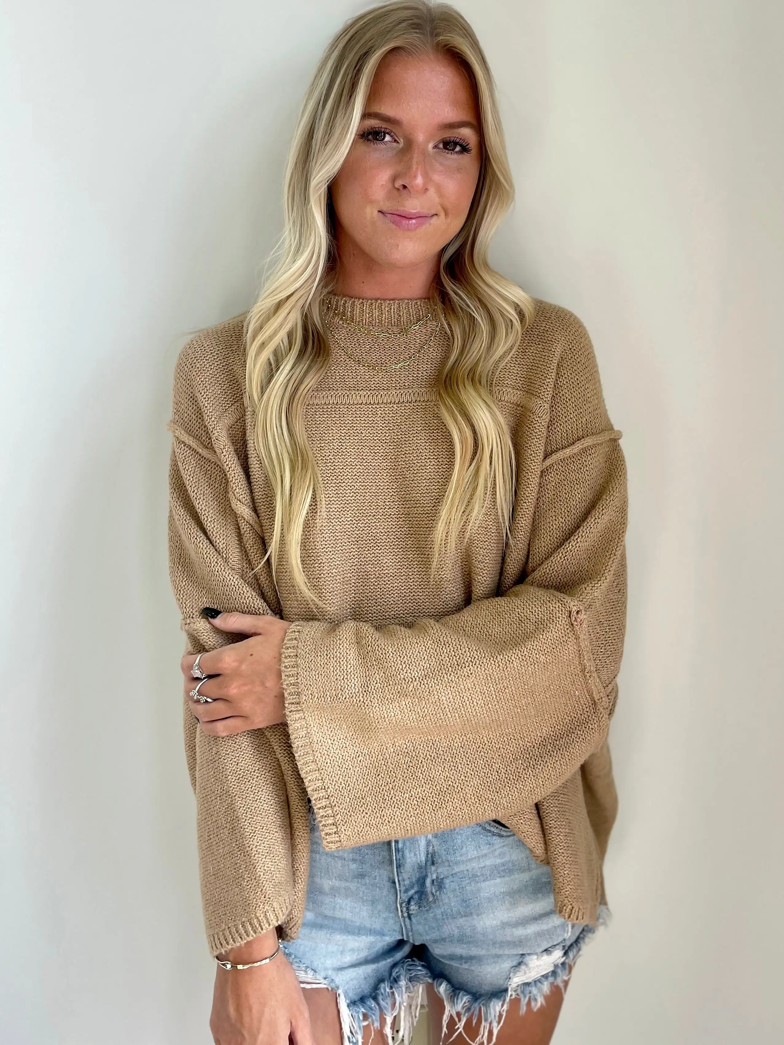 Sayla Oversized Knitted Sweater