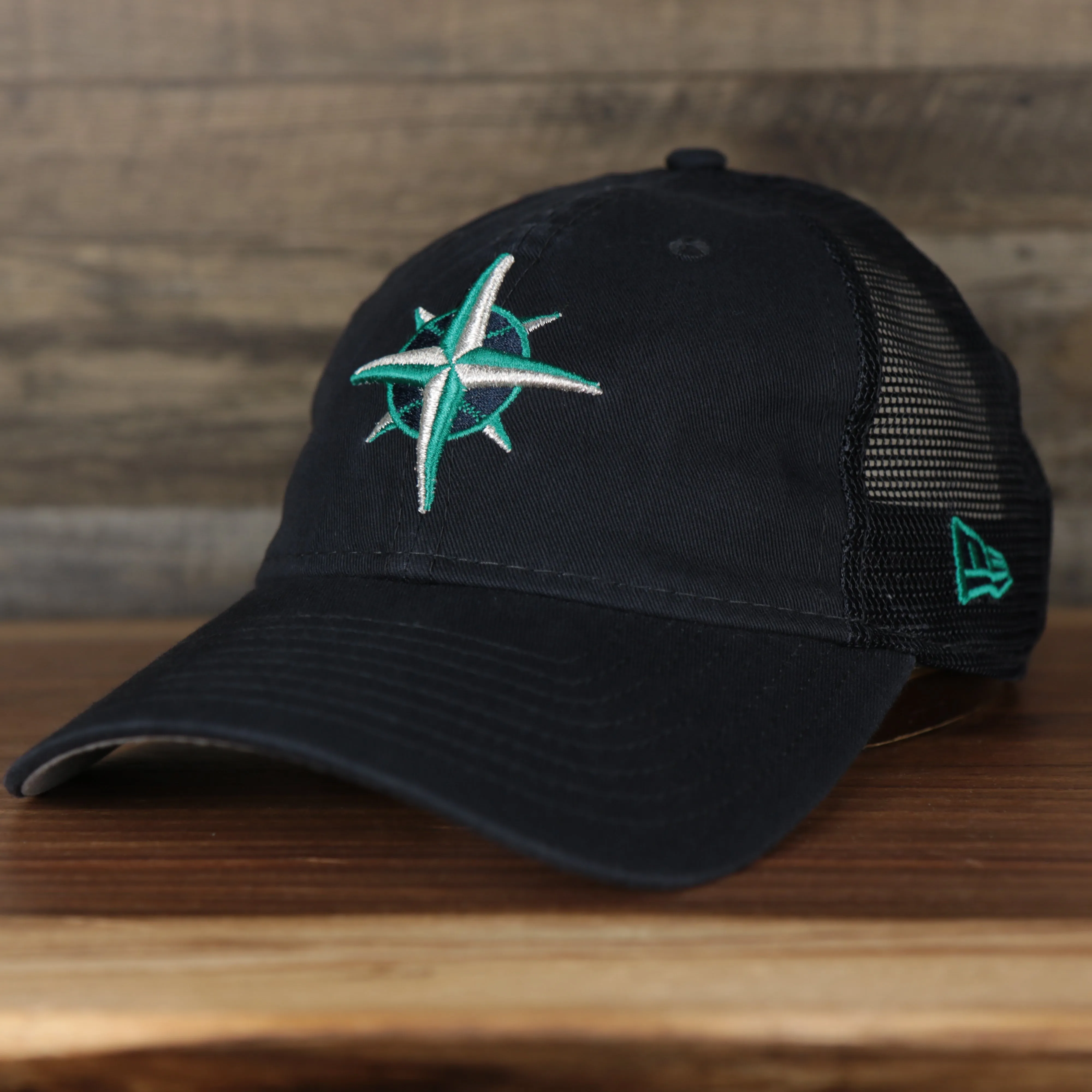 Seattle Mariners 2022 MLB Batting Practice On-Field Spring Training 9Twenty Trucker Dad Hat