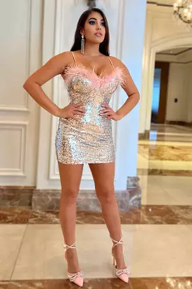 Selena Sequin Mini Dress