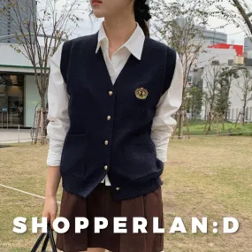 SHOPPERLAND  |Casual Style Wool Long Sleeves Medium Party Style