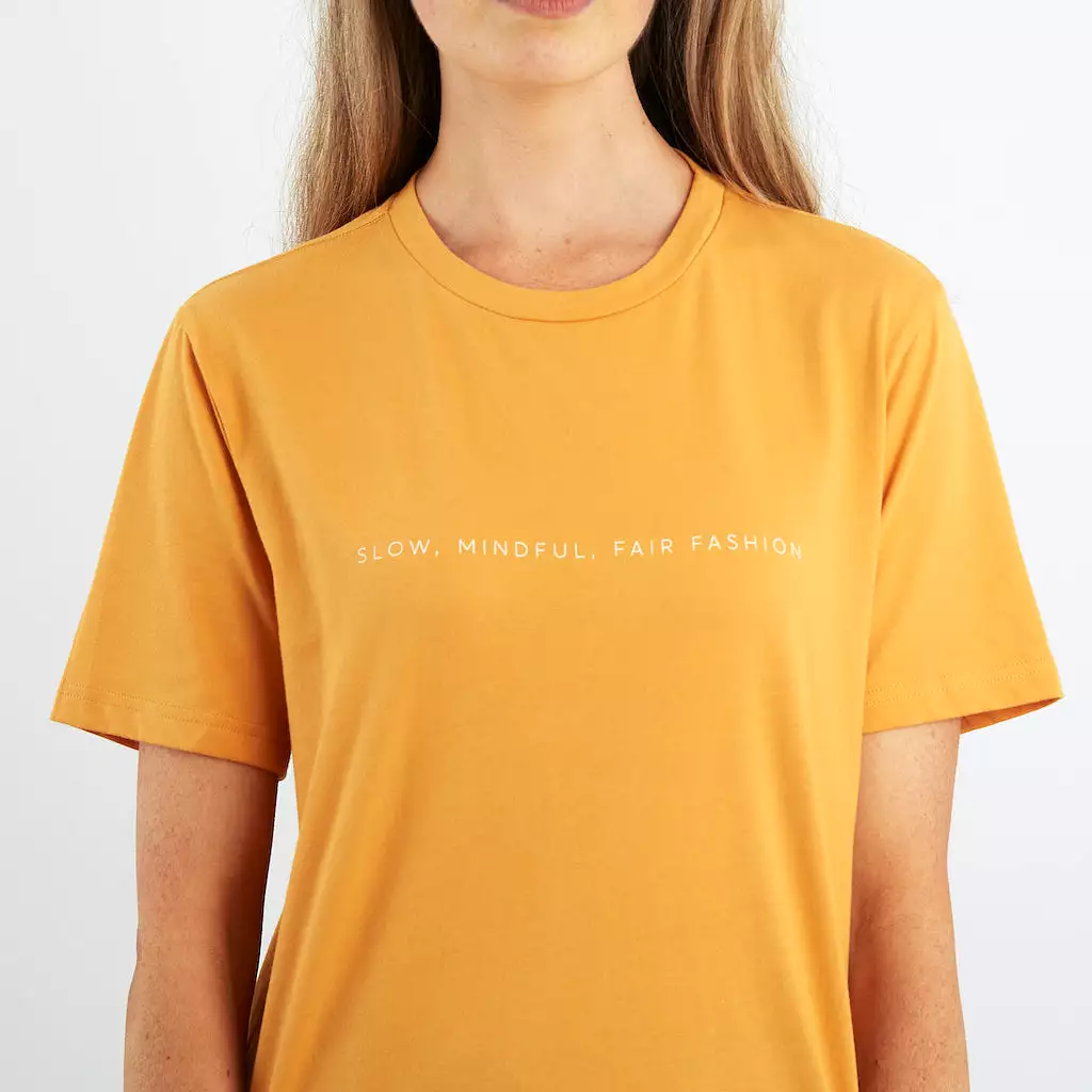 SMFF All Day T-shirt | Mustard