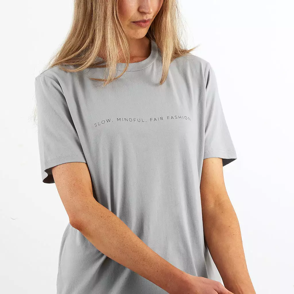 SMFF All Day T-Shirt | Pearl Grey