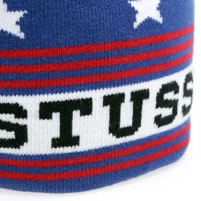 Stussy Stadium Pom Pom BeanieBlue