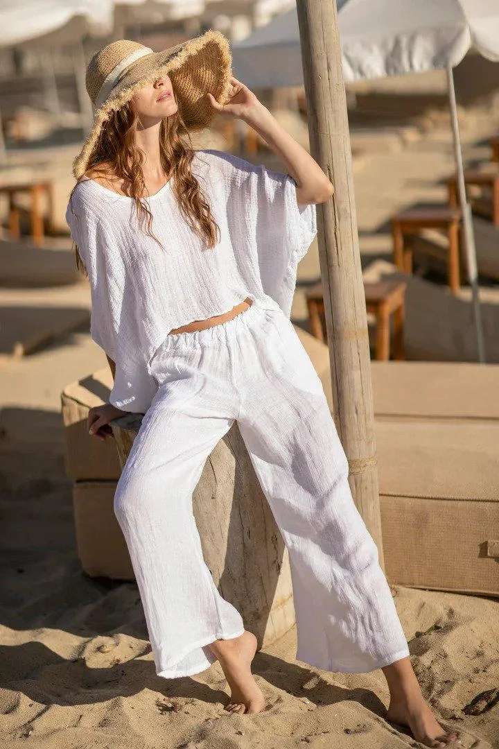 Sunday Saint Tropez- Amari Linen Pant