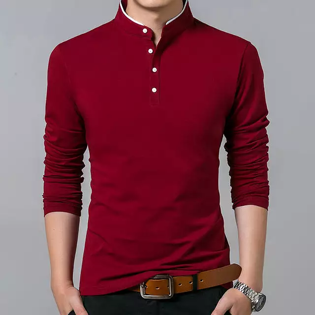 Top Casual Cotton T-shirt Men Undershirt