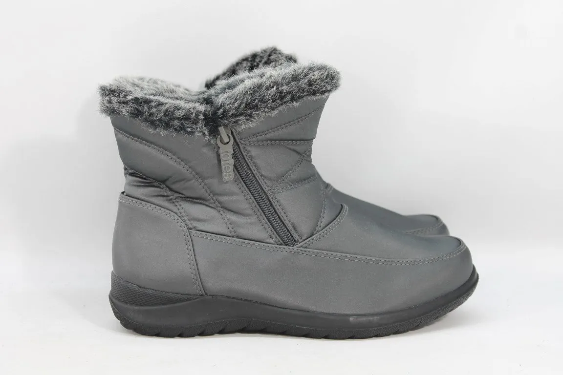 Totes Eileen Women's Grey Boots 8M(ZAP18561)