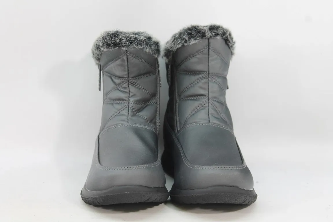 Totes Eileen Women's Grey Boots 8M(ZAP18561)