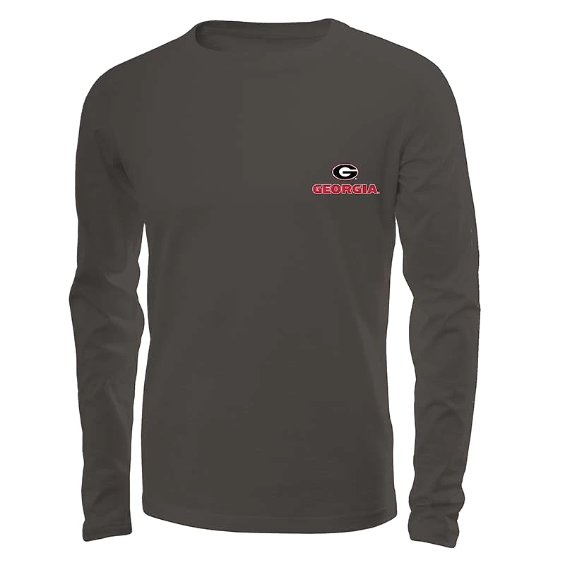 UGA Mascot Stadium Long Sleeve T-Shirt