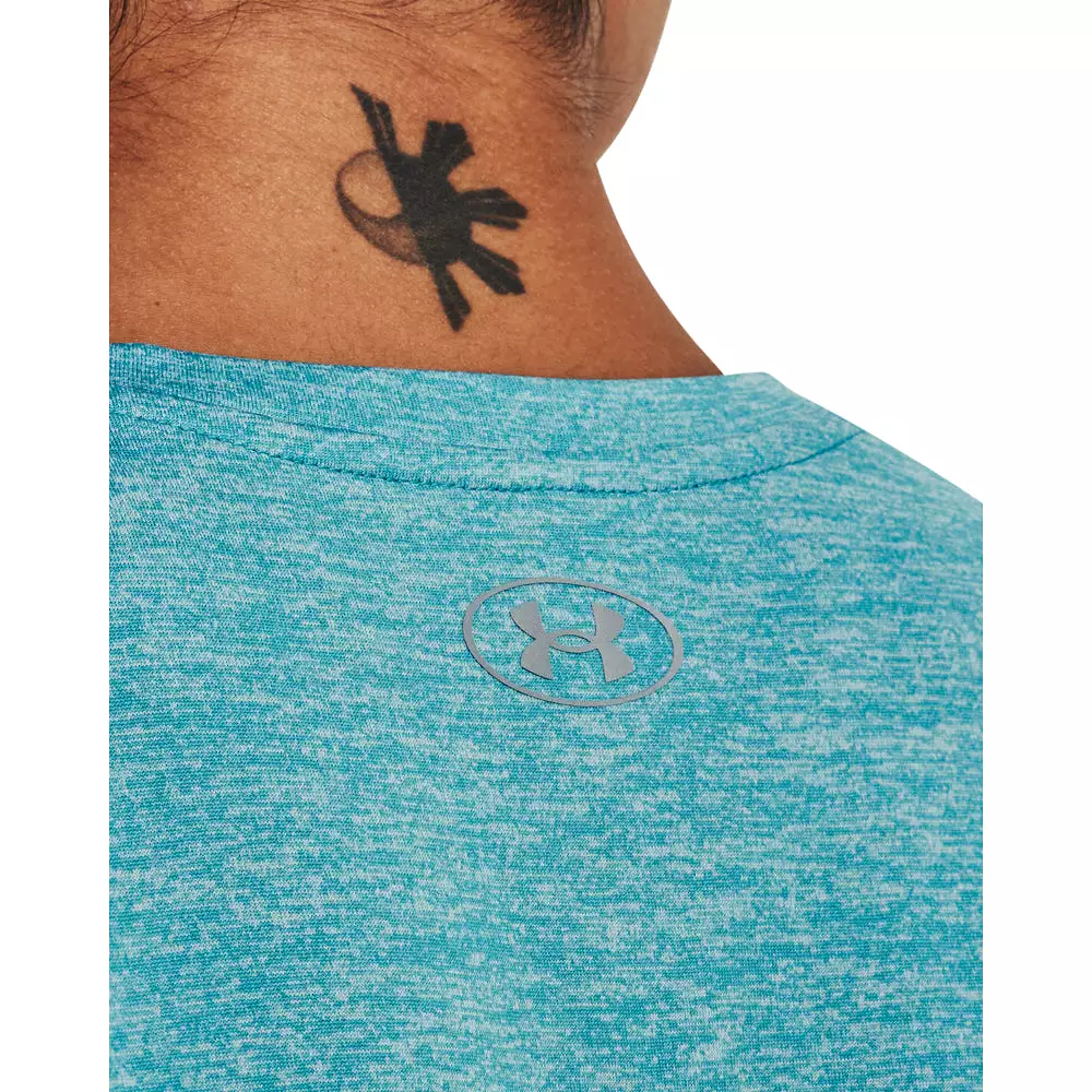 'Under Armour' Women's Tech Twist T-Shirt - Glacier Blue