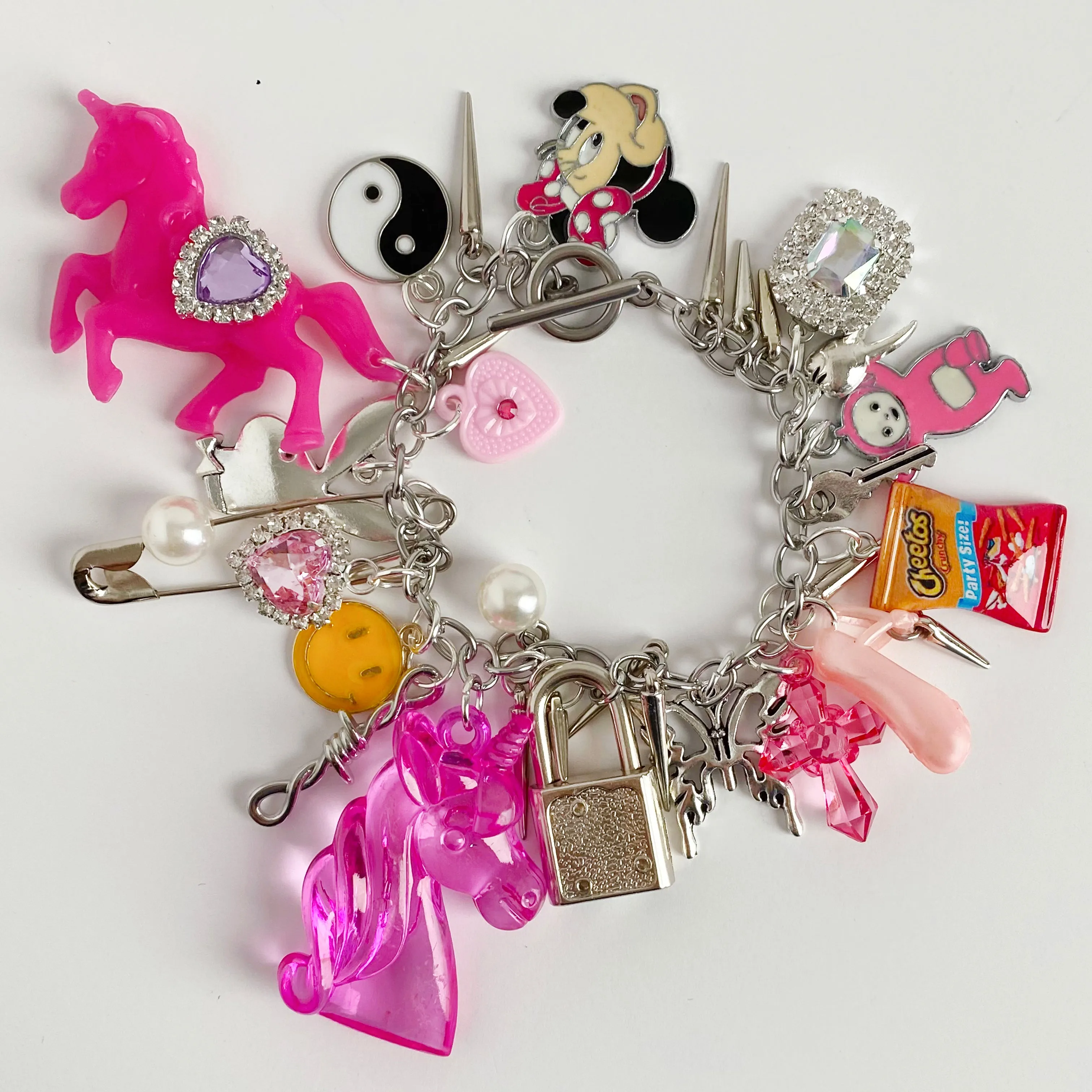 Unicorns Gone Wild Charm Bracelet