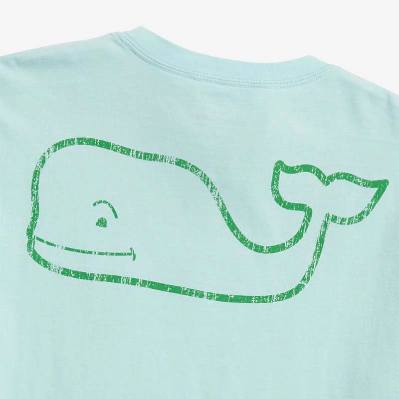 Vintage Whale Pocket Short Sleeve T-Shirt