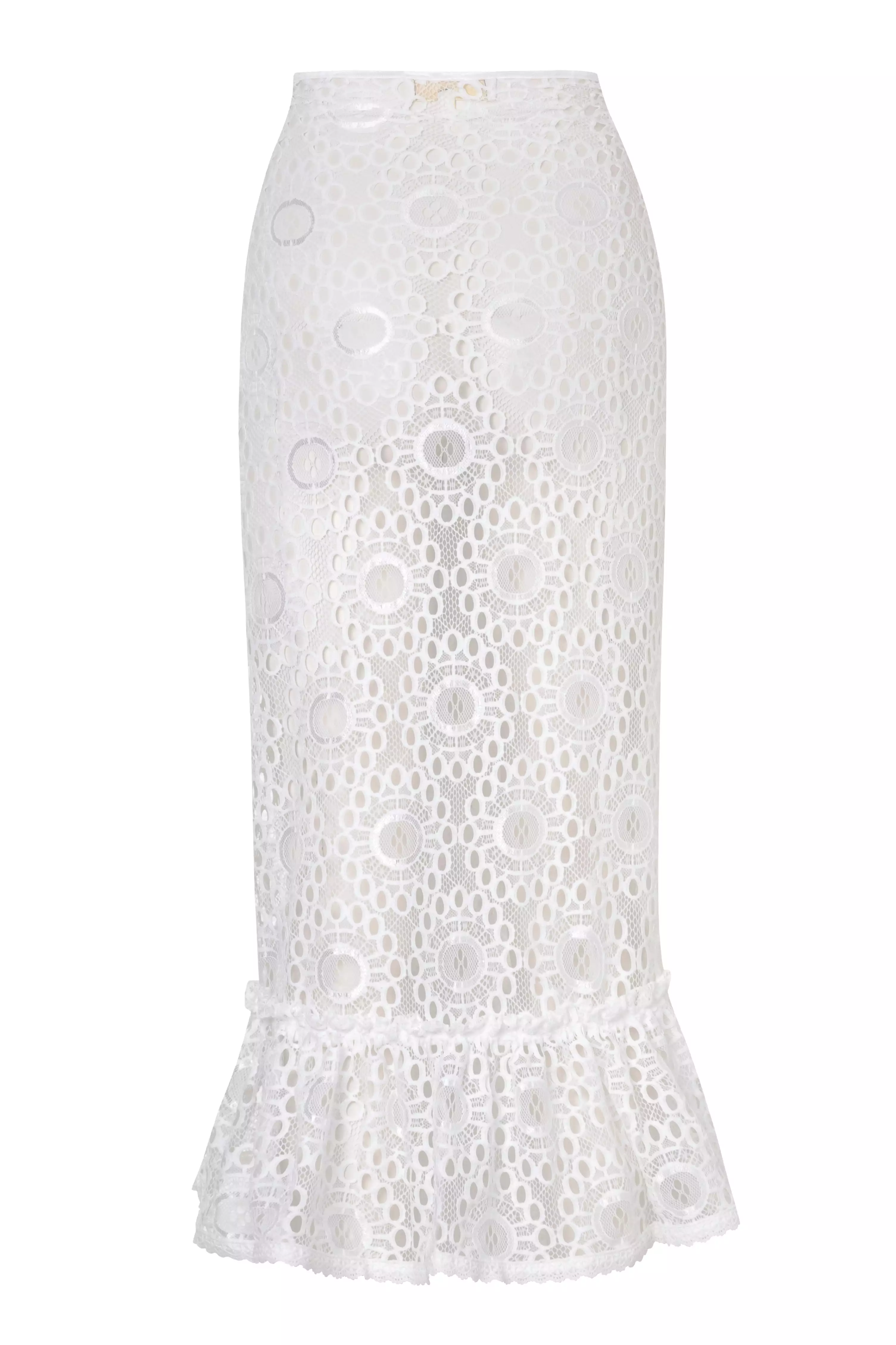 Waimari - Soho Wrap Skirt - White