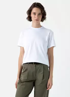 Women's Boy Fit T-shirt in White