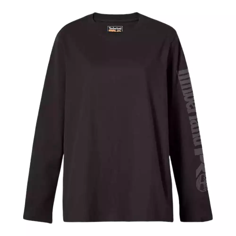 Women's Timberland PRO Cotton Core Long-Sleeve T-Shirt TB0A6D8J001 - Black